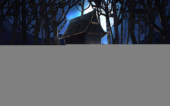 Halloween Drawing Mac HD wallpaper