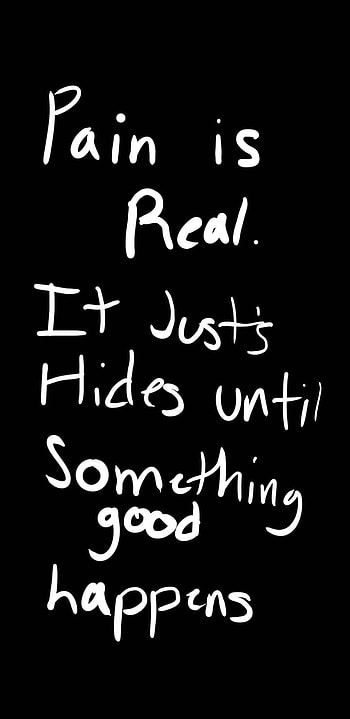 Pain Is Real, art, sad HD phone wallpaper