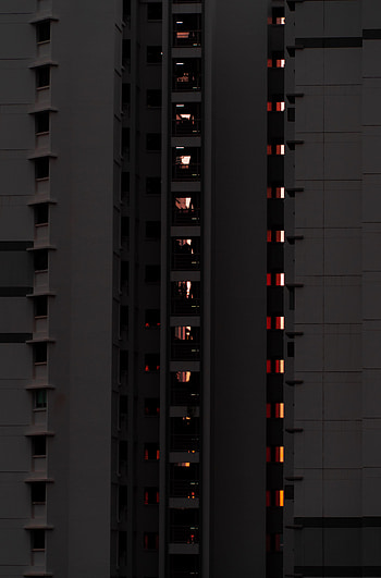 Cities, Architecture, Building, Evening, Facade HD phone wallpaper