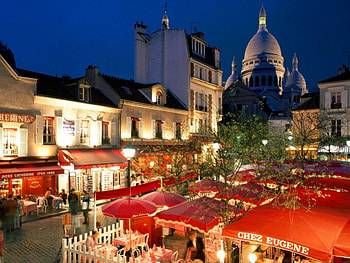 One Night in Paris, night, french, paris, light HD wallpaper