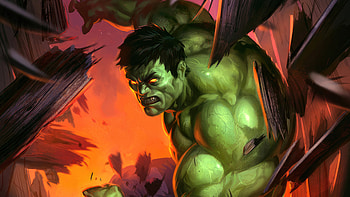 Hulk Defender, hulk, superheroes, artist, artwork, digital-art, artstation HD wallpaper