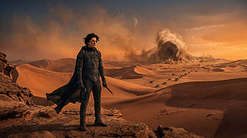Dune (2021), Desert, Sandstorm, Dune, Sci Fi HD wallpaper