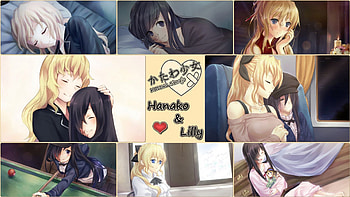 Hanako and Lilly, katawa shoujo, lilly, hanako, hanako ikezawa, visual novel, anime, lilly satou HD wallpaper
