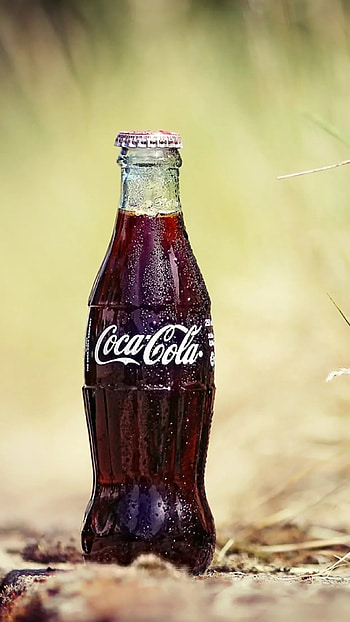 Coca-Cola, Iconic bottle design, High-quality ry HD phone wallpaper
