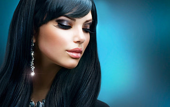 gorgeous faces, make up, brunettes, woman, beauty HD wallpaper