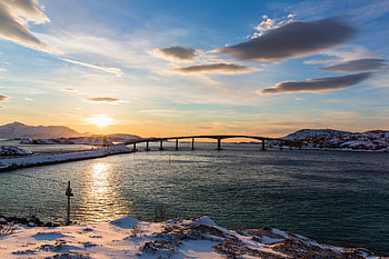 Sommaroy, Norway, Time zone, No sunset HD wallpaper