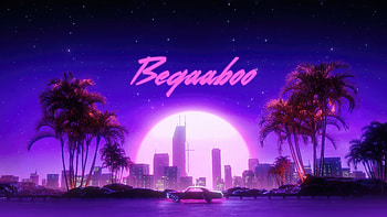 Cruising The Neon Synthwave Car Road, synthwave, artist, artwork, digital-art, behance HD wallpaper