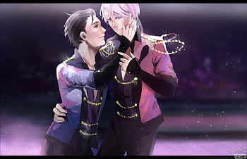 Yuri x Victor, Viktor, Victor, Yuri on ice, Yuri HD wallpaper