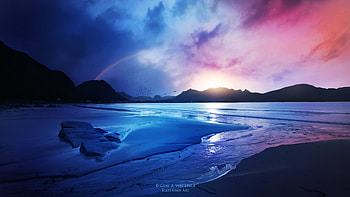 Beautiful Landscape Nature Scenery, nature, scenery, artist, sea, ocean, deviantart HD wallpaper