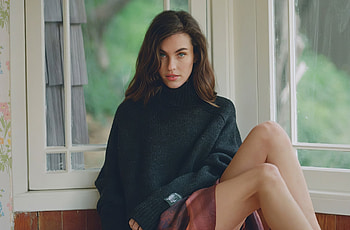 Rainey Qualley, girl model, beautiful HD wallpaper
