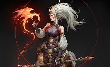 Scorceress, graphy, art, drawing HD wallpaper