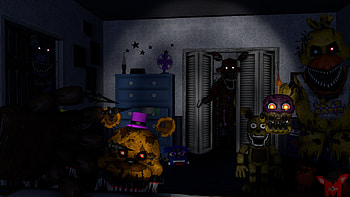 Five Nights at Freddy's 4 Horror, Five Nights at Freddy's 4, Five Nights at Freddy's HD wallpaper
