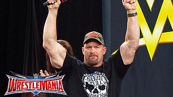 “Stone Cold” Steve Austin enters AT&T Stadium: WrestleMania On-Sale Party, November 5, 2015 - YouTube HD wallpaper
