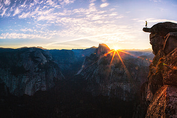 Standing At Glacier Point Sunrise In Yosemite National Park By, yosemite, valley, nature, graphy HD wallpaper