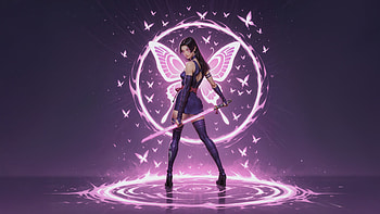 Psylocke Ninja Of The Mindscape, psylocke, character, marvel, superheroes, artwork, art, digital-art, ai, deviantart HD wallpaper