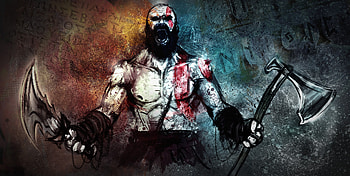 Kratos Art, kratos, god-of-war, artwork, games, artist, artstation HD wallpaper