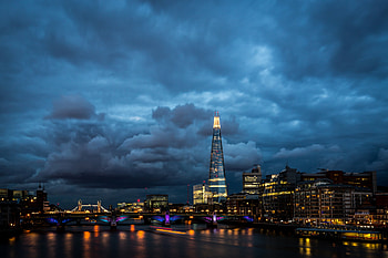 The Shard, London skyscraper, Thousand wonders, Architectural marvel HD wallpaper