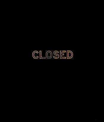 Words, Neon, Inscription, Text, Closed, It's Locked HD phone wallpaper