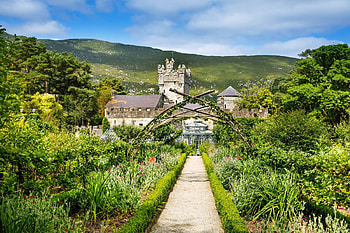 Glenveagh Castle, Irish Castle HD wallpaper