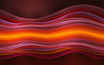 Abstract, Waves, Shining, Shine, Light, Fiery HD wallpaper