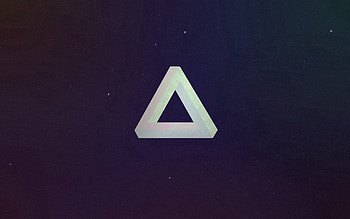 Abstract, Dark, Shine, Light, Form, Triangle HD wallpaper