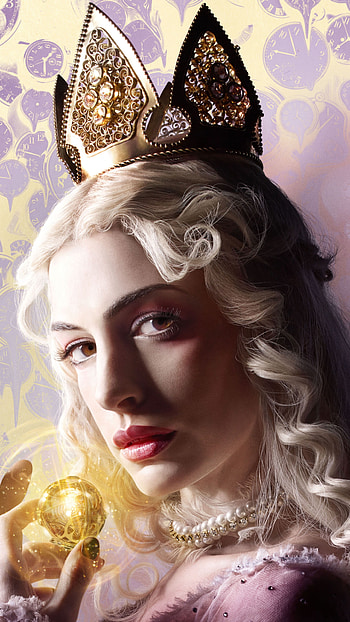 Alice Through the Looking Glass, Anne Hathaway HD phone wallpaper