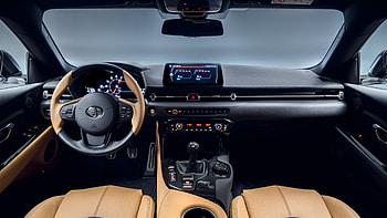 Toyota GR Supra MT 2022 Interior Cars HD wallpaper