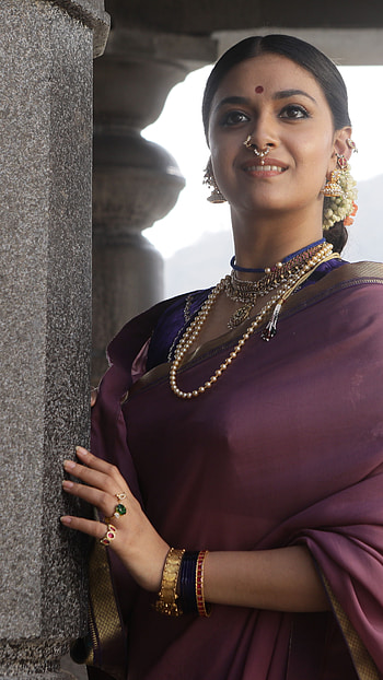 Keerthi Suresh, malayalam movie, kunjali marakkar HD phone wallpaper
