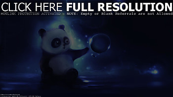 Anime Panda with Resolution px 82.28 KB Animals Anime Baby Abstract Colorful HD wallpaper