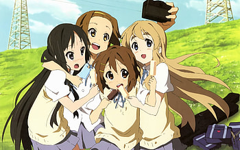 K-On! Anime, Mio Akiyama, Azusa Nakano, Memorable HD wallpaper