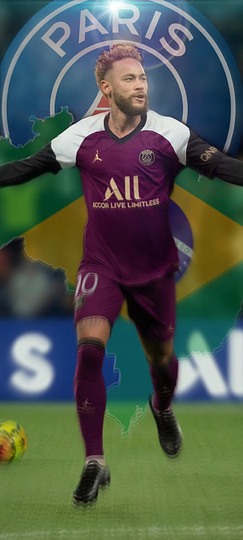 Neymar, brazil, psg, brasil, mbappe, brezilya, football, ronaldo, messi, paris Saint germain, football HD phone wallpaper
