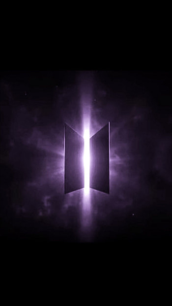 Bts Logo, Shining Lights, shining, lights, bts, logo HD phone wallpaper