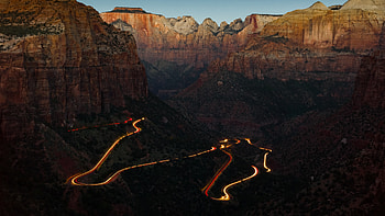 Canyon Overlook, Dawn , 1440p Resolution HD wallpaper