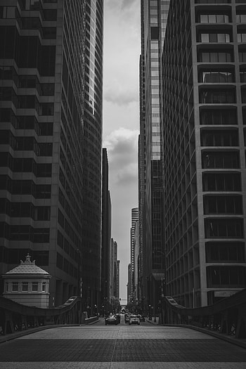 Cities, City, Building, Bw, Chb HD phone wallpaper