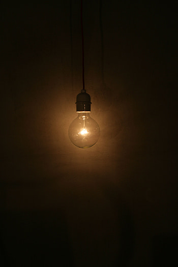 simple cheramic black lamp. Dark background , Black , Lamp, Light In Dark HD phone wallpaper