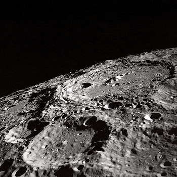 Universe, Moon, Relief, Craters HD phone wallpaper