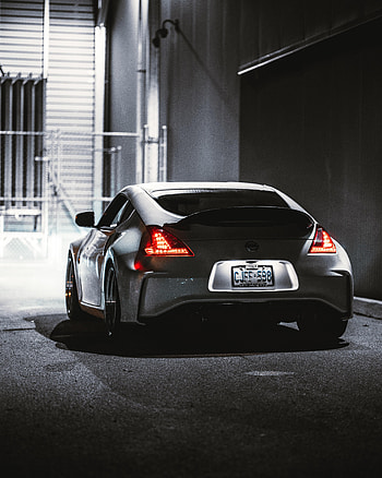 Sports, Nissan, Cars, Car, Sports Car, Back View, Rear View, Nissan 370Z HD phone wallpaper