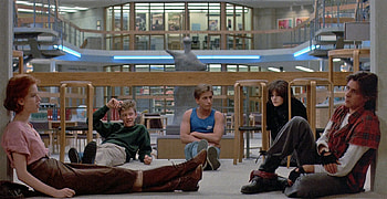 The Breakfast Club, Movie, Allison Reynolds, Ally Sheedy, Andrew Clarke, Anthony Michael Hall, Brian Ralph Johnson, Claire Standish, Emilio Estevez, John Bender, Judd Nelson, Molly Ringwald HD wallpaper
