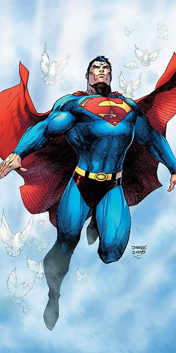 Superman, Jim Lee, Superman art, Jim Lee art HD phone wallpaper