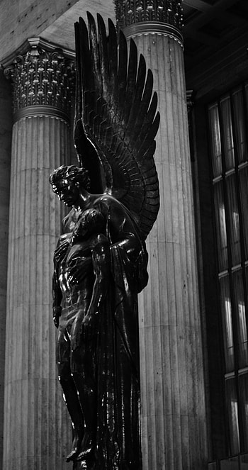 Black angel. Aesthetic art, Angel art, Greek art, Roman Sculpture HD phone wallpaper