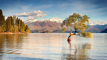 Lake Wanaka, New Zealand HD wallpaper