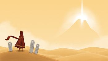 Journey game, Stunning visuals, Enchanting ambiance, Artistic HD wallpaper