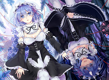 Rem (Re:zero), Anime, Re:zero Starting Life In Another World HD wallpaper