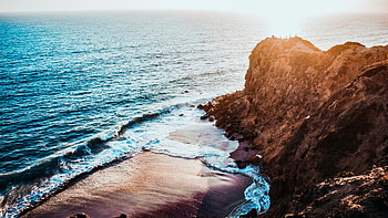 Malibu United States, usa, sea, ocean, mountains, mountain, nature HD wallpaper