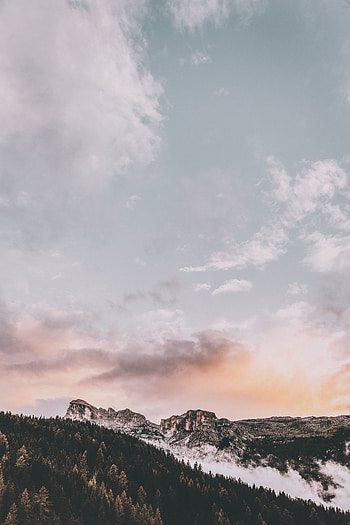 Nature, Sky, Mountains, Clouds, Italy, Vertex, Top, South Tyrol, Badia HD phone wallpaper