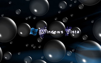 Vista , bubbles, vista HD wallpaper
