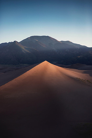 Nature, Sky, Mountains, Sand, Hills HD phone wallpaper