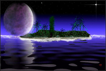 Isla, oscuro, grupo, color, vista HD wallpaper
