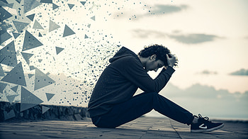 Heartbroken Reflections: A Ultra, heartbroken, sadness, mental health, Abstract, emotions HD wallpaper