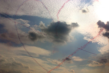 Heart :), jet, alpha, aircraft, smoke, plane, dornier, dassault, heart HD wallpaper